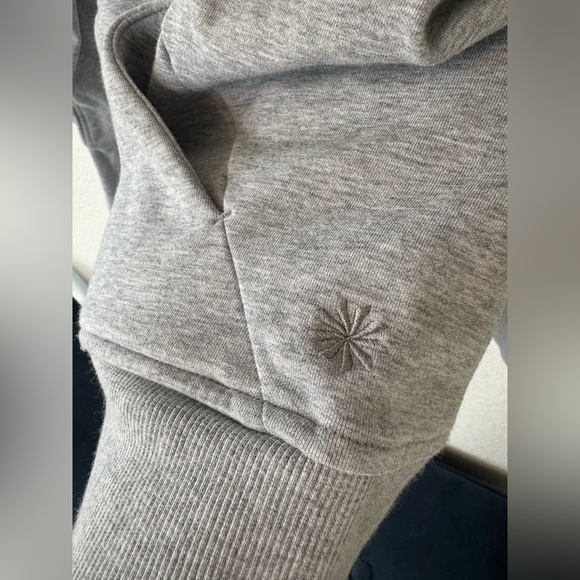 Athleta Triumph Hoodie in Charcoal Gray Heather - Picture 9 of 16